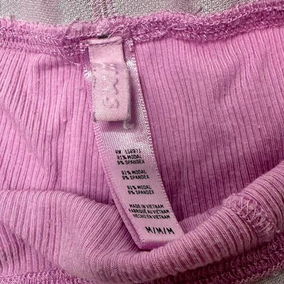Skims Pink Size Medium Soft Lounge Boxer Style - Picture 4 of 4